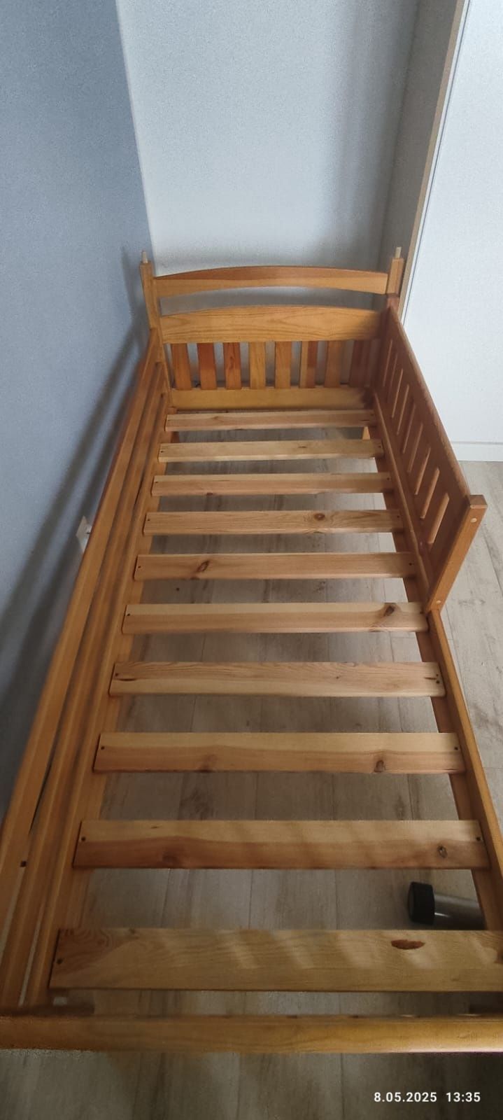 Łóżko piętrowe drewniane firmy Lano meble