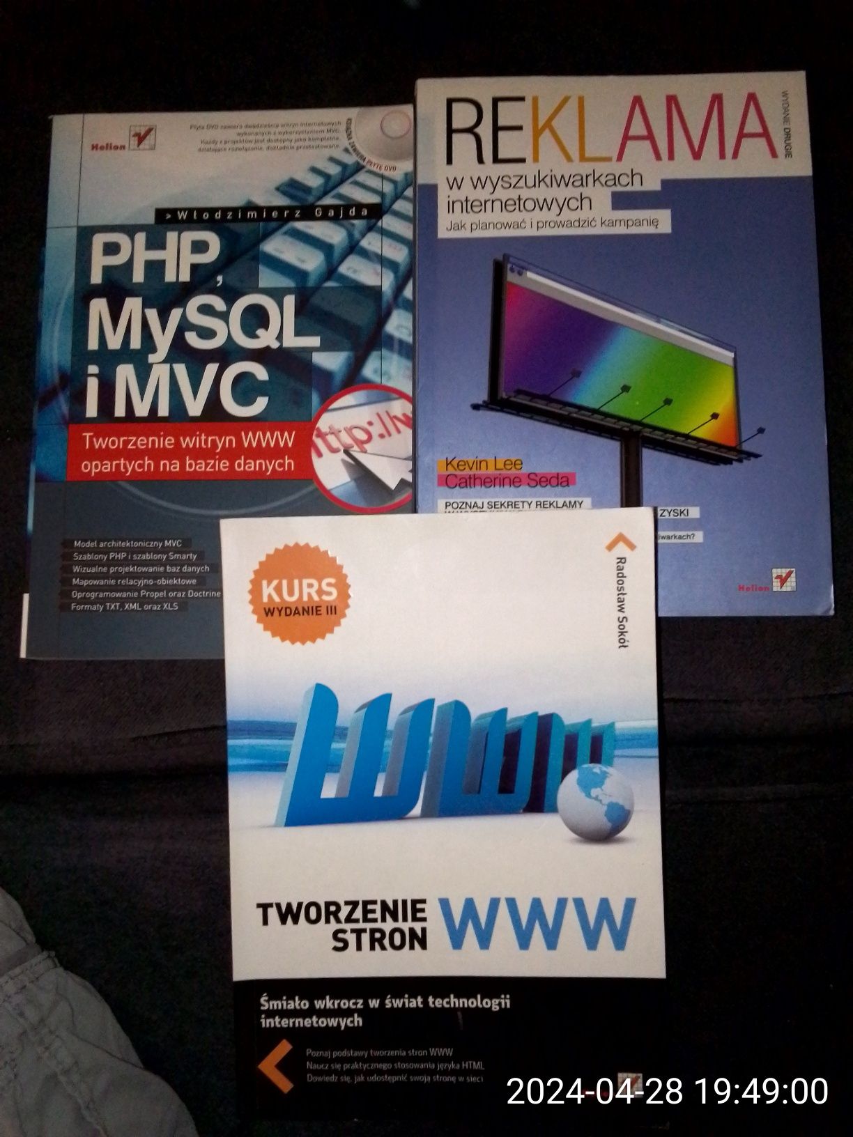 PHP, MYSQL i MVC, Tworzenie stron, Reklama w przeglądarkach