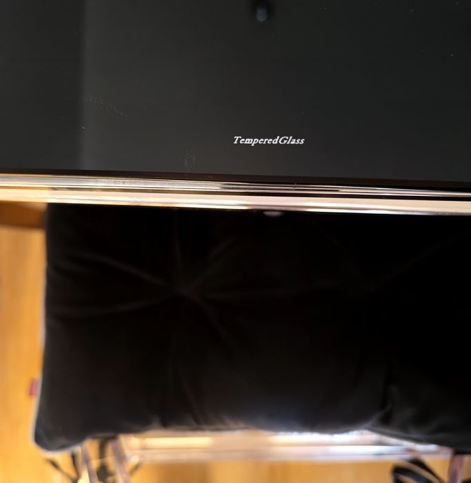 Stół czarne szkło Glamour