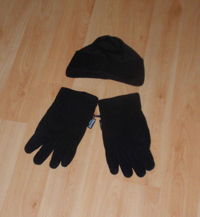 Флисовый комплект Fleece Thinsulate перчатки+шапка L-XL Nike Tech TNF