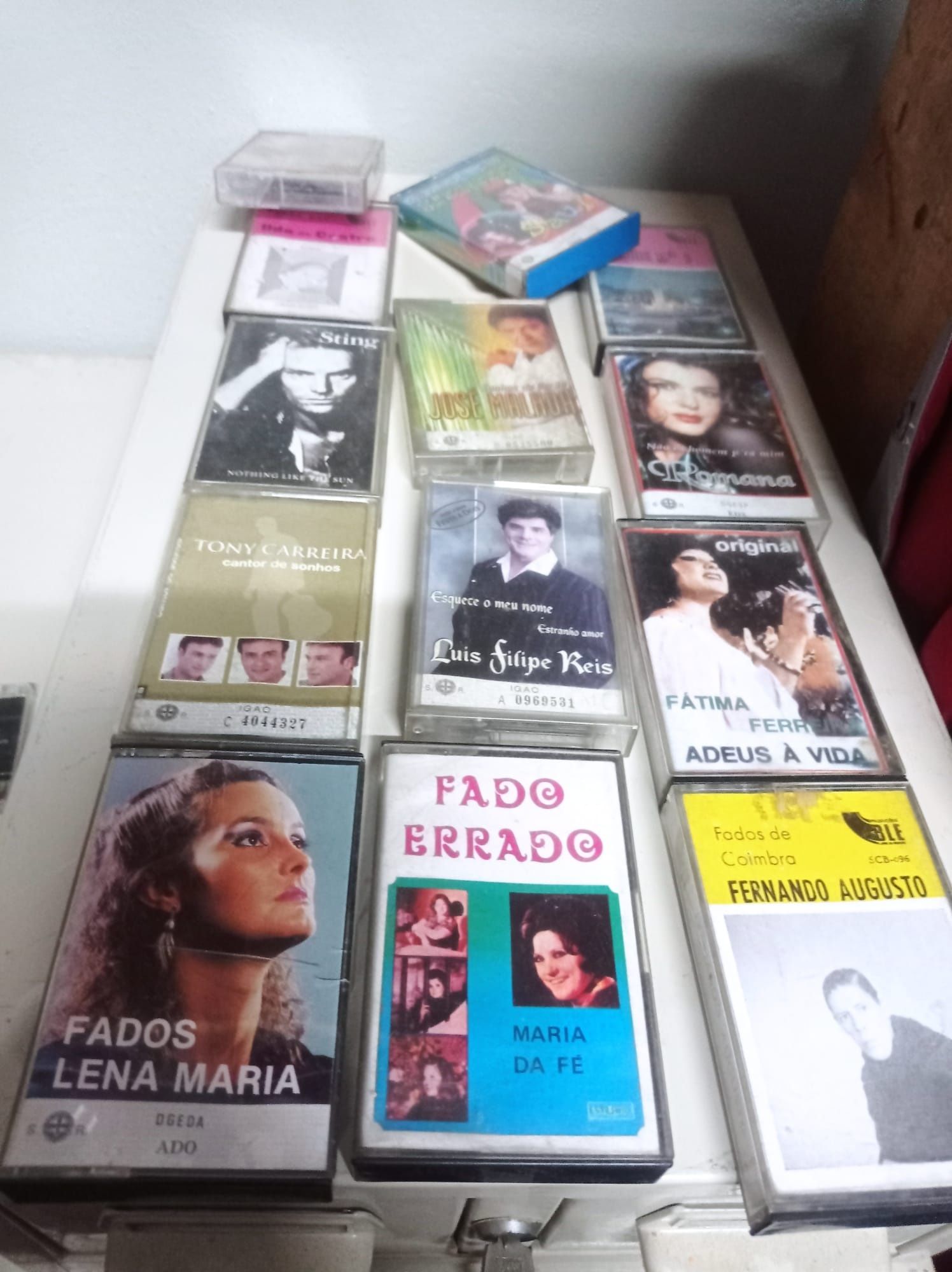 Cassetes várias vintage Sting