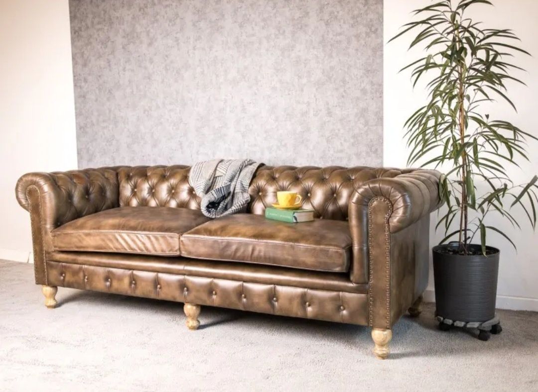 Sofa chesterfield 3 Osobowa Nowa
