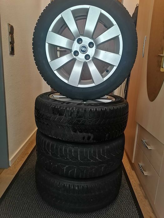 Kola Felgi aluminiowe FIAT OE 4x98 205/55R16 Stylo Brawo Panda Doblo