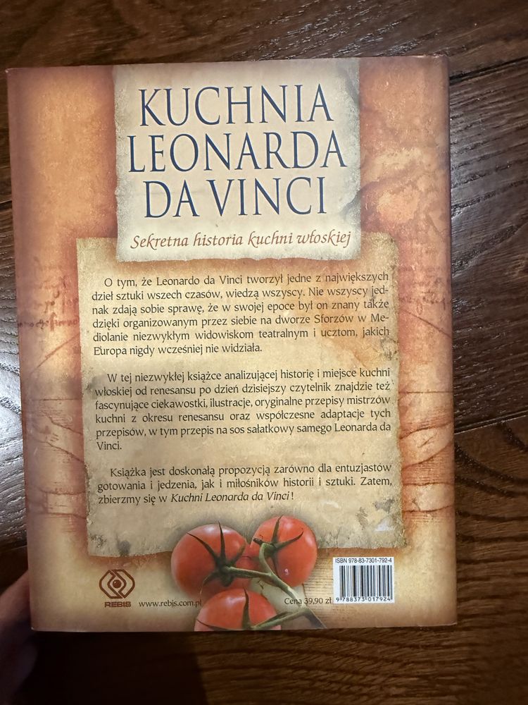 Kuchnia leonarda da vinci kuchnia włoska  dave dewitt