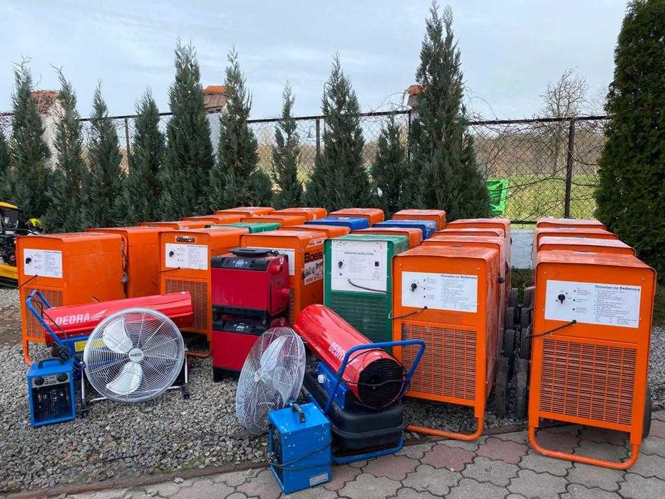 wypożyczalnia Profesjonalne osuszacze powietrza/wilgoci  PROMOCJA