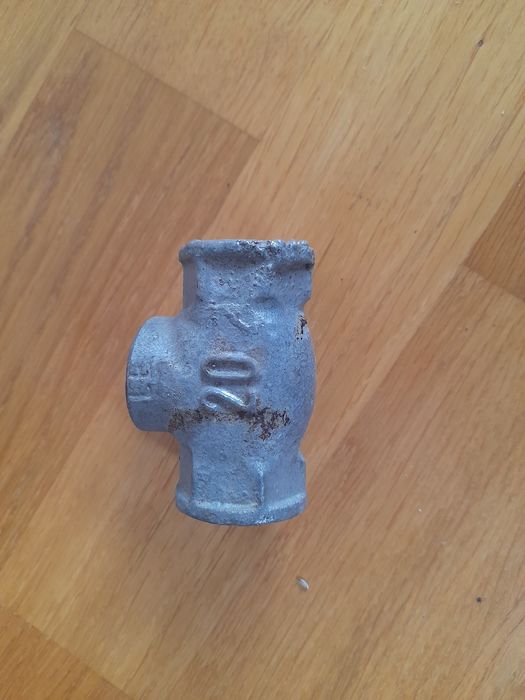 Rura, trójnik metalowy, trójnik, trójnik 20