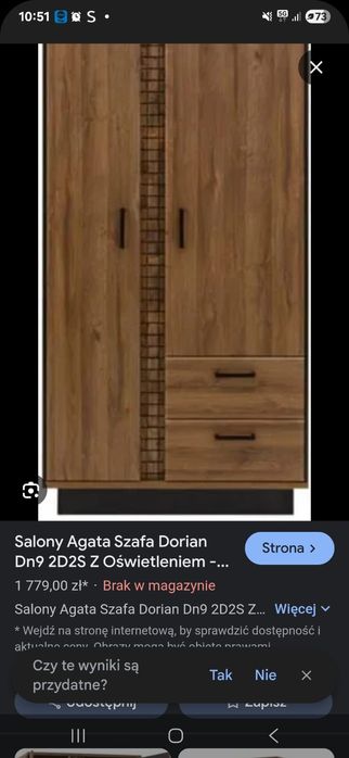 Szafa Dorian Dn9 2D2S