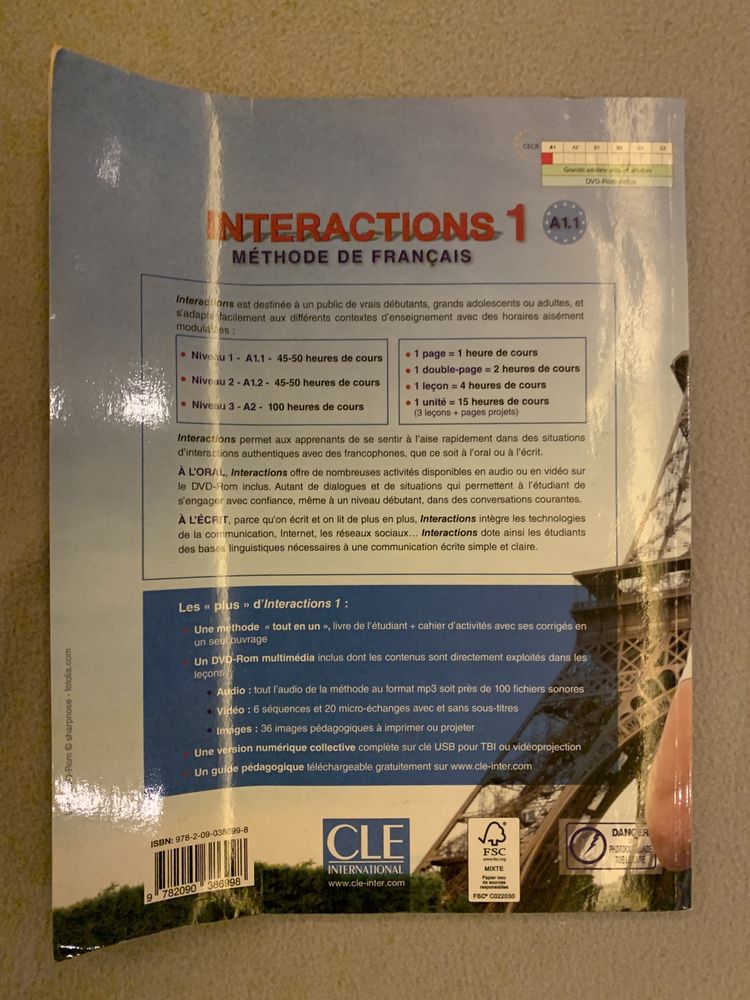 CLE Easy French Step by Step самоучитель французского языка + DVD