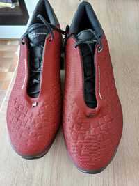Стильная обувь мужская цвет бордо