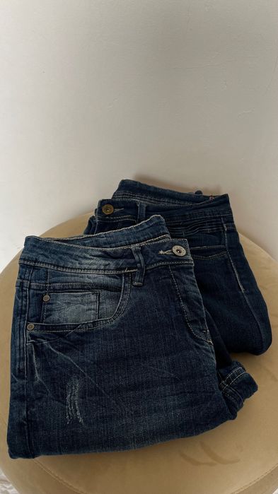 Calças ganga com design único