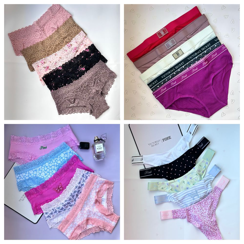 Оригінал трусики Victoria's Secret,  нижня білизна VS, труси VS