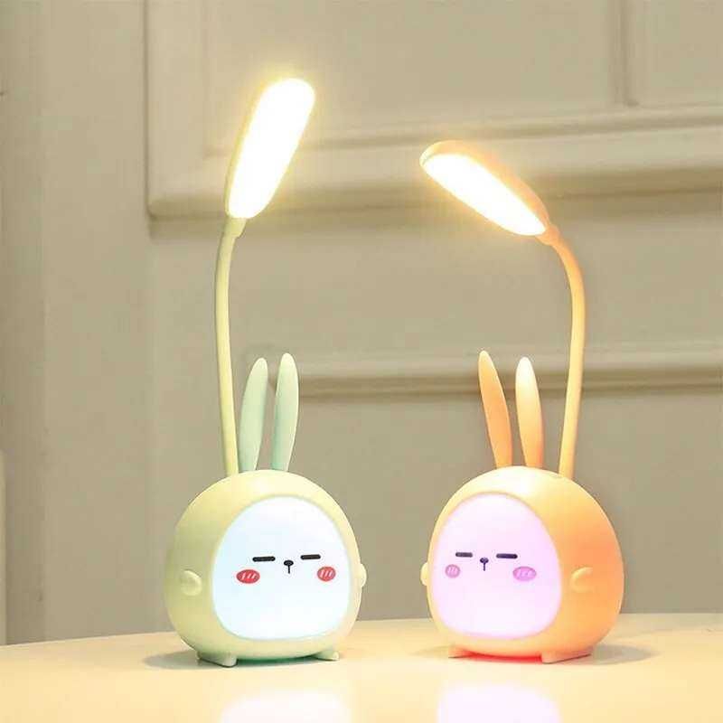 Lampka LED USB królik.
