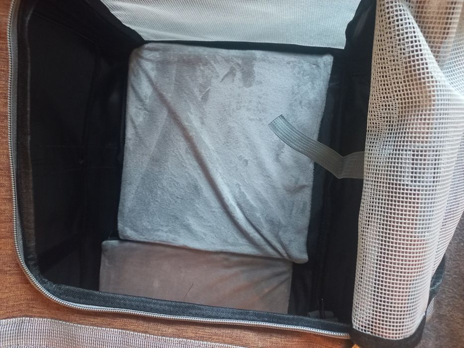 Переноска для двох тварин на колесиках