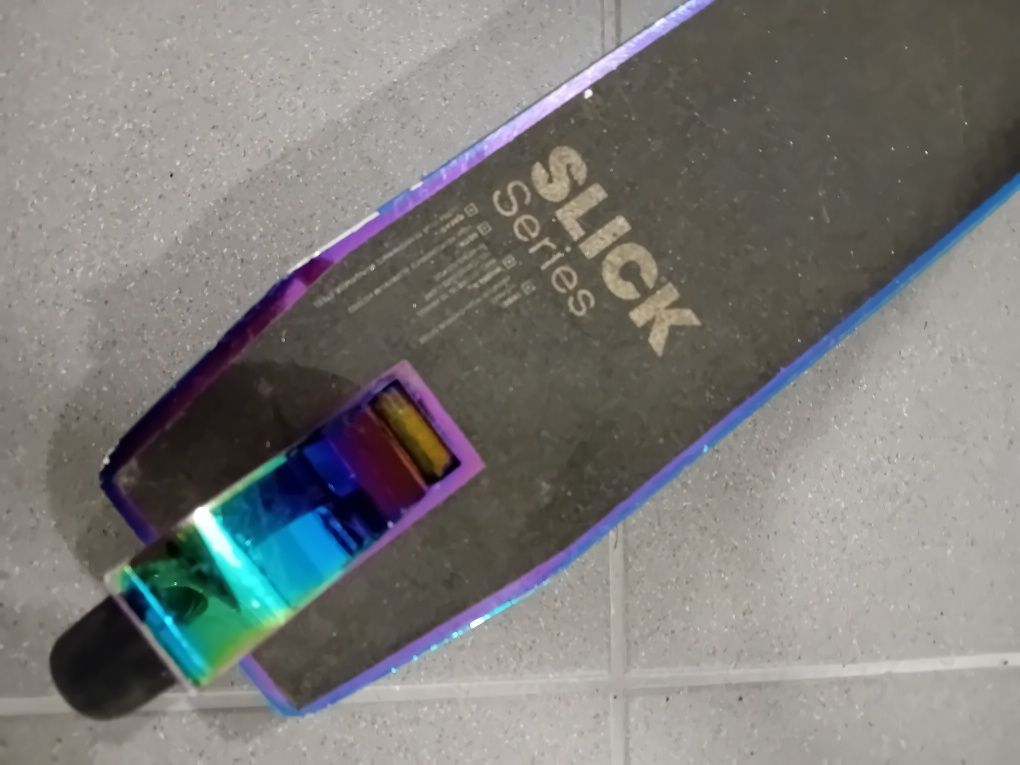 Hulajnoga Raven Slick Neo Chrome +stojak RX500