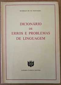 Livro Dicionário de Erros e Problemas de Linguagem