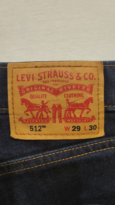 Jeansy Levis 512