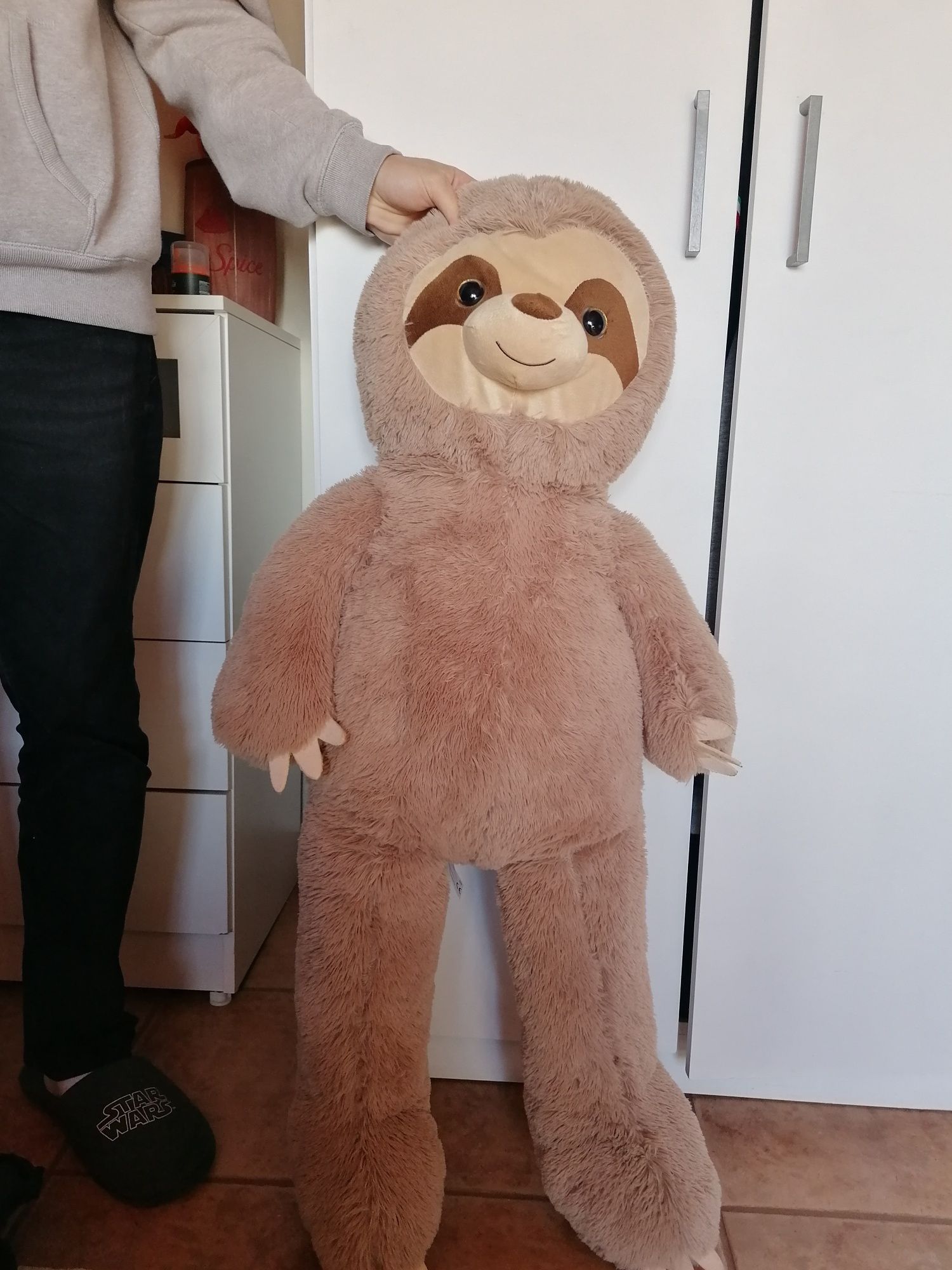 Peluche preguiça 100cm