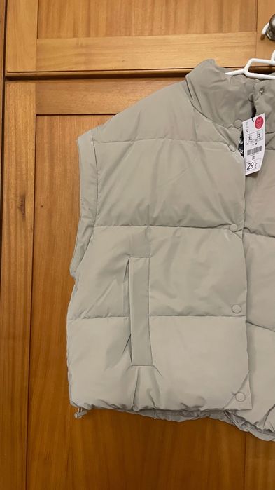 Casaco acolchoado desmontável