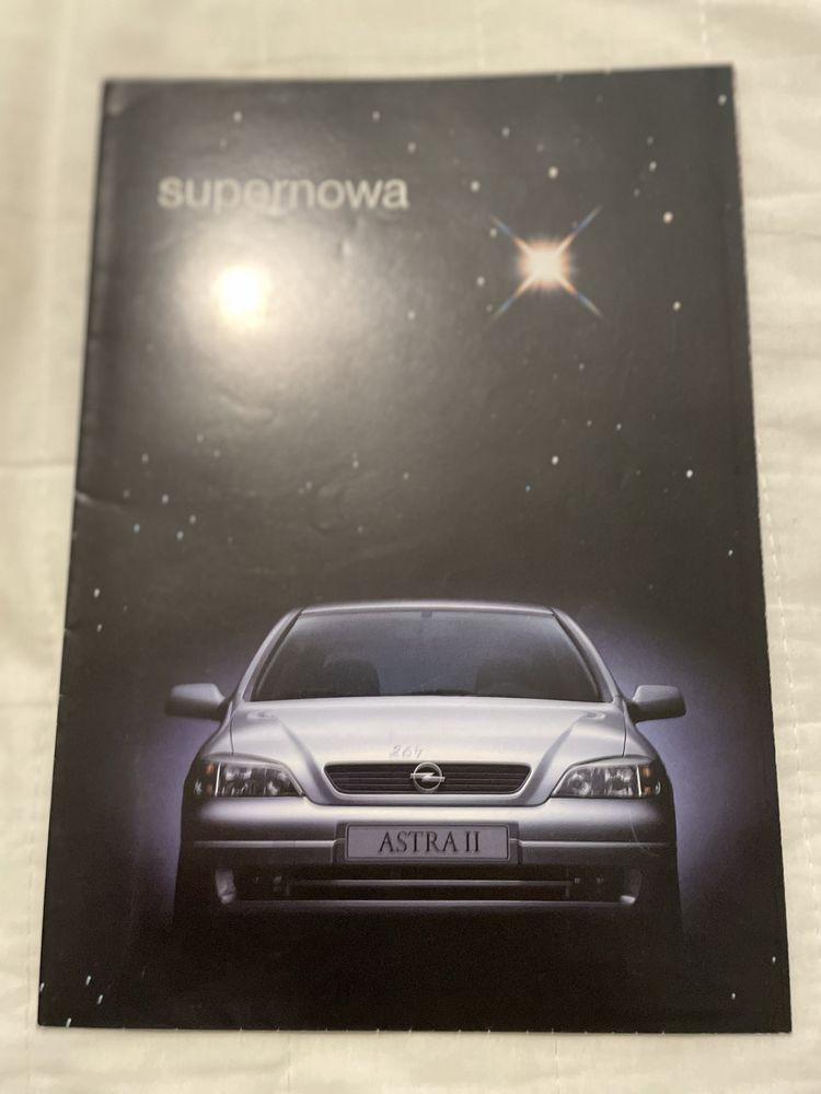 Prospekt Opel Astra II