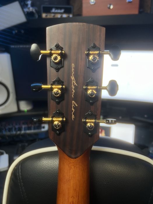 Guitarra Harley Benton CLG-70ASR CE SBK AllSolid (Eletroacustica)