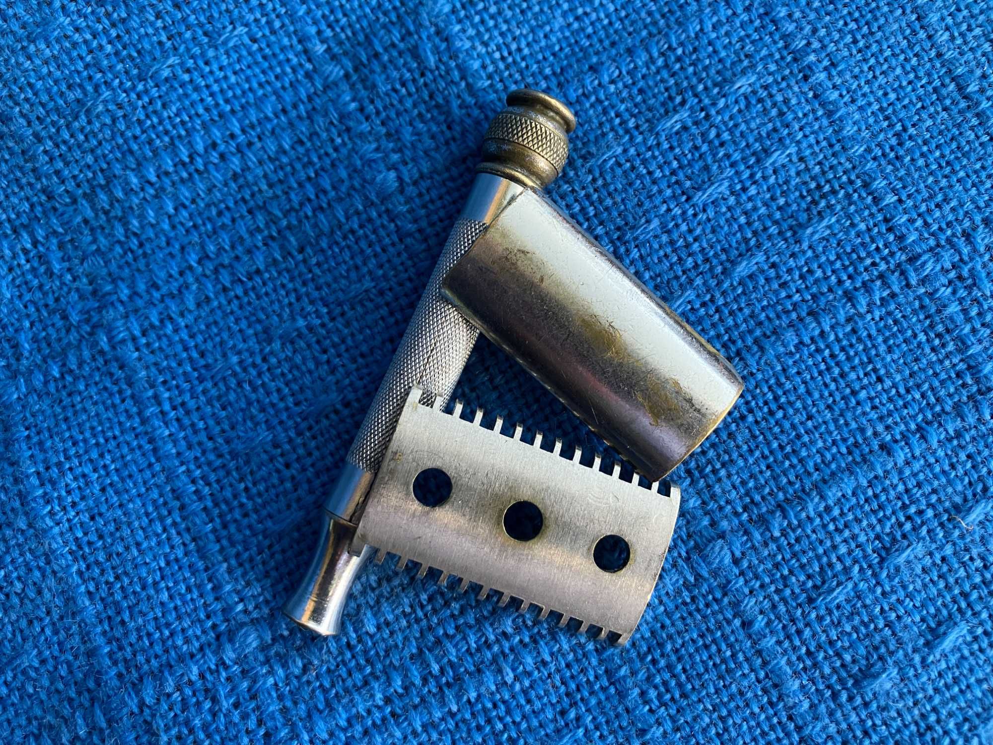 Stara maszynka do golenia GILETTE - MADE IN USA - ok. 1914r.