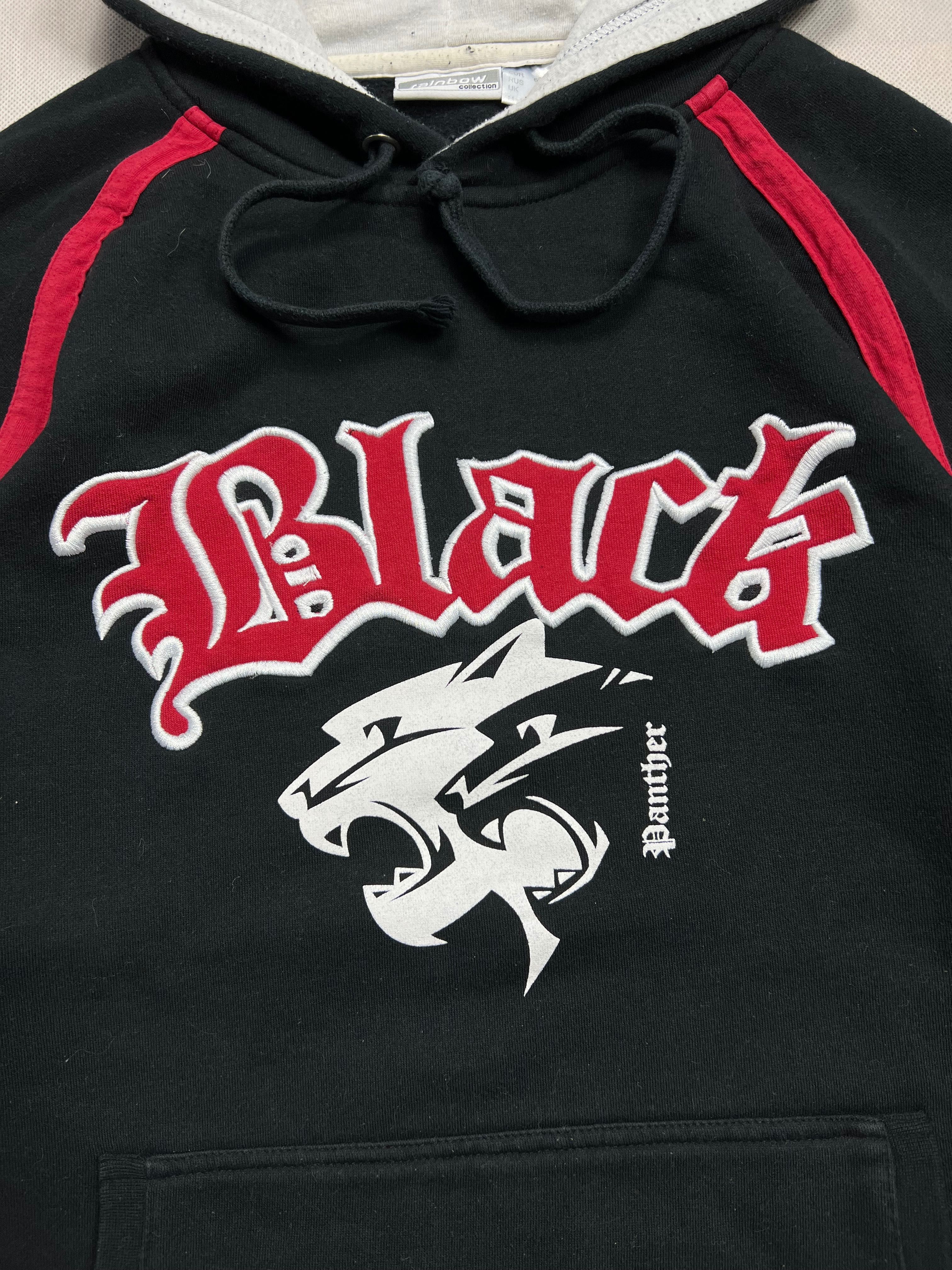 Bluza Black Panther Tribal Rap Hip Hop vintage y2k rainbow BOXY FIT