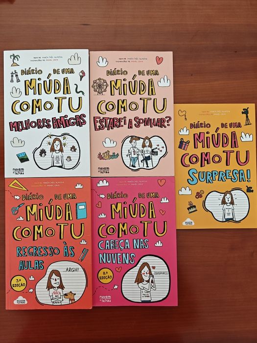 Livros " Diário de uma miúda como tu"