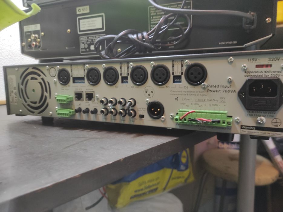 Amplificador Bosch plena mixer