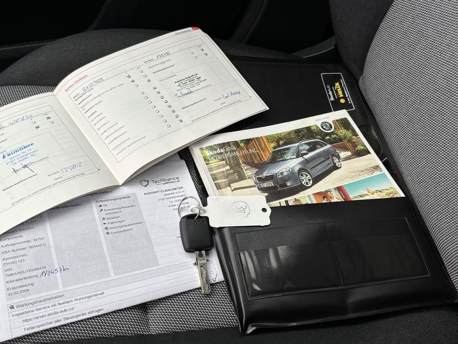 Skoda Fabia 1.2 MPI 60KM 2009! Udokumentowany przebieg! Klima!