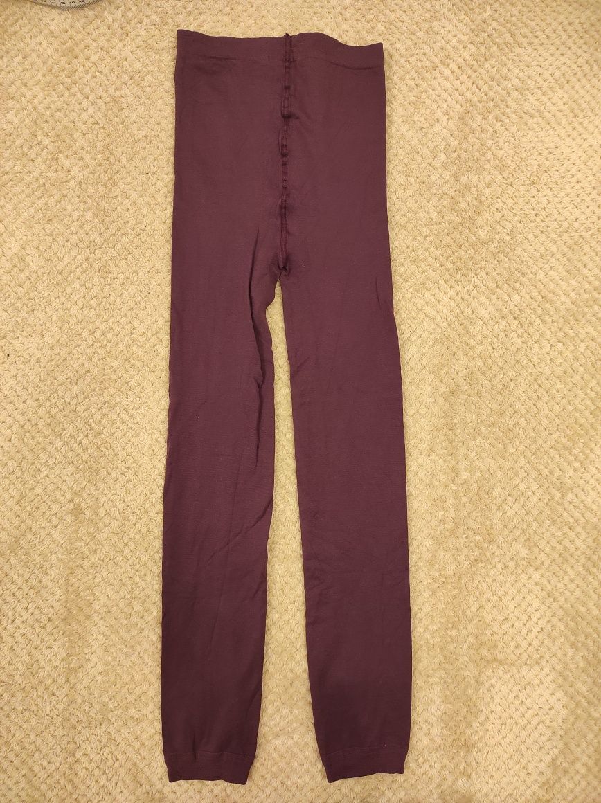 Legginsy fioletowe rajstopy firmy Gatta