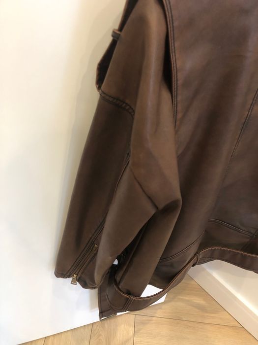 Kurtka brąz skóra nowa z papierową metką okazja