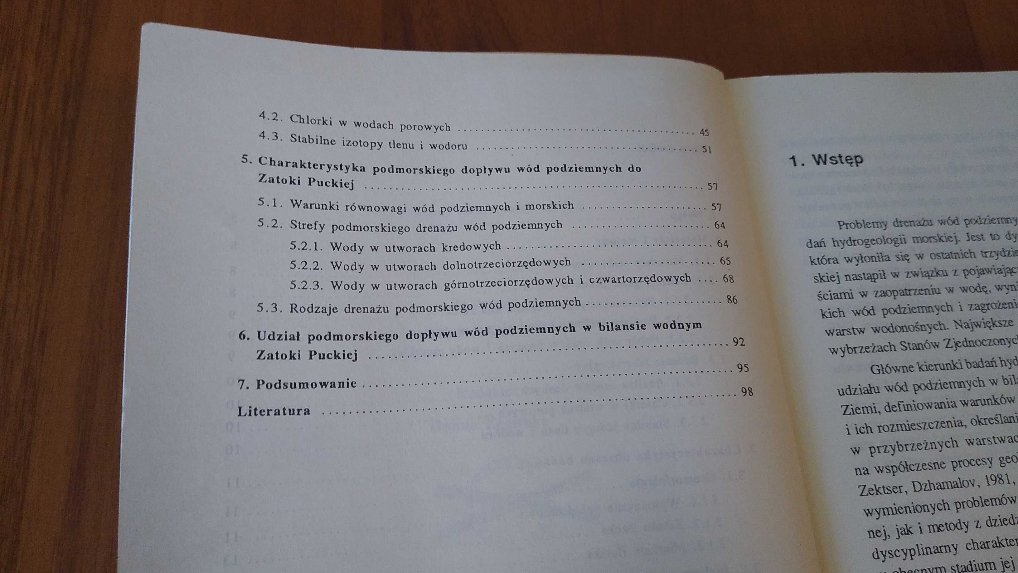 Zatoka Pucka jako obszar drenażu wód podziemnych H Piekarek-Jankowska