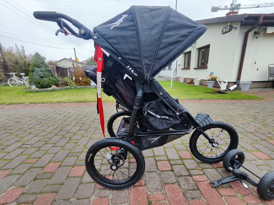 Wózek biegowy TFK joggster lite + kółka obrotowe