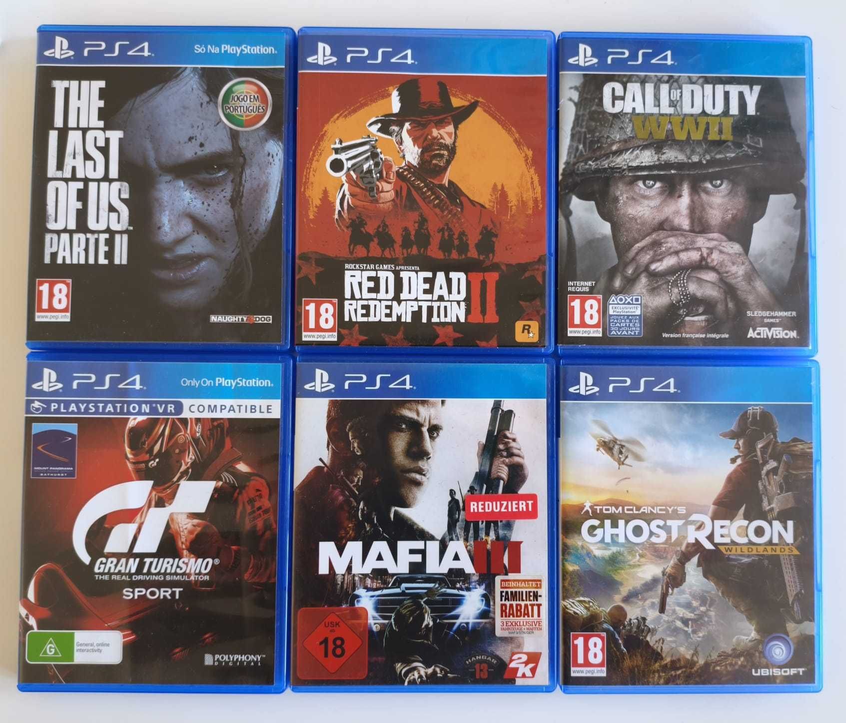 PS4 1TB Branco como NOVO!