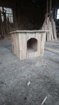 Будка для собак деревянная