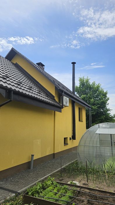 Установка вентиляційної труби природньої вентиляції