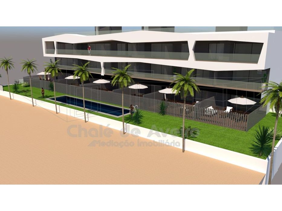 Apartamento T3 +terraço com Vista para o Mar e para a Ria