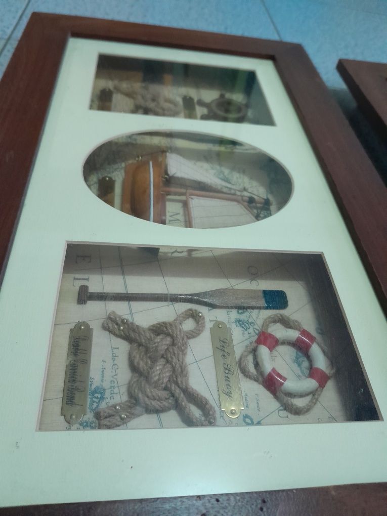 2 Quadros tema náutica