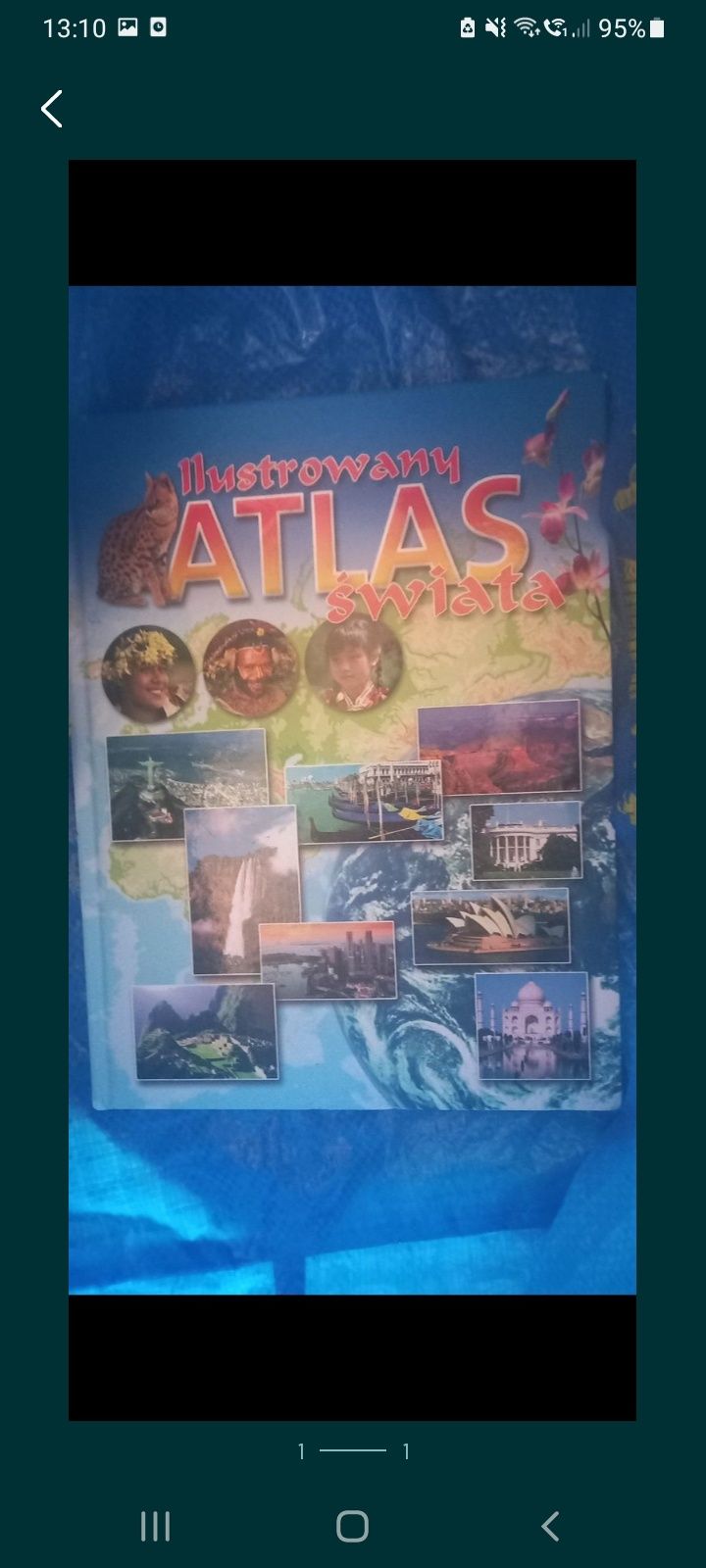 Atlas Nowy geograficzny dla dzieci