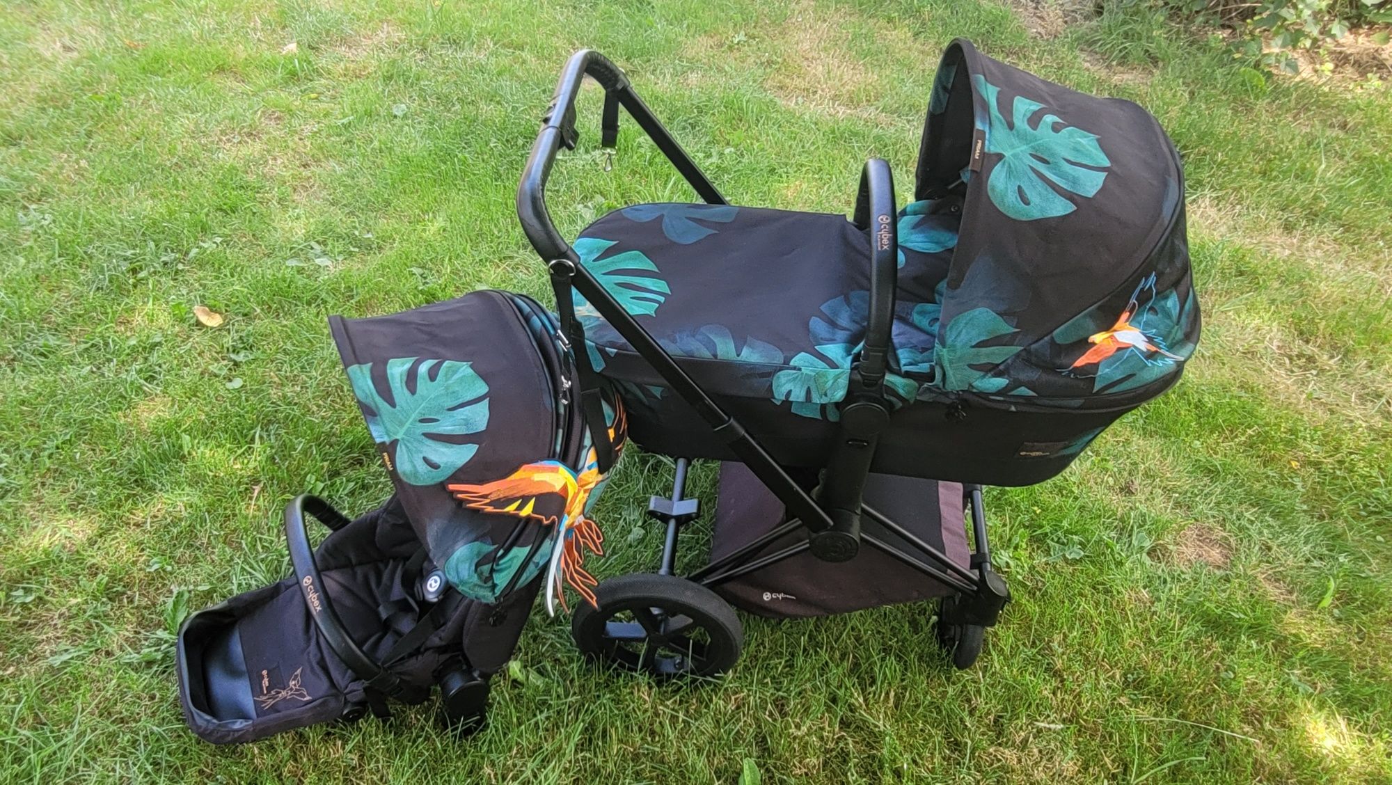 Cybex Priam Birds of Paradise wózek spacerowy + gondola