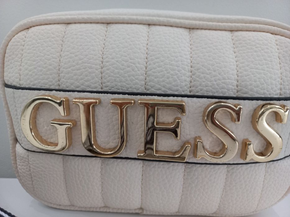 Nowa torebka listonoszka Bezowa Guess