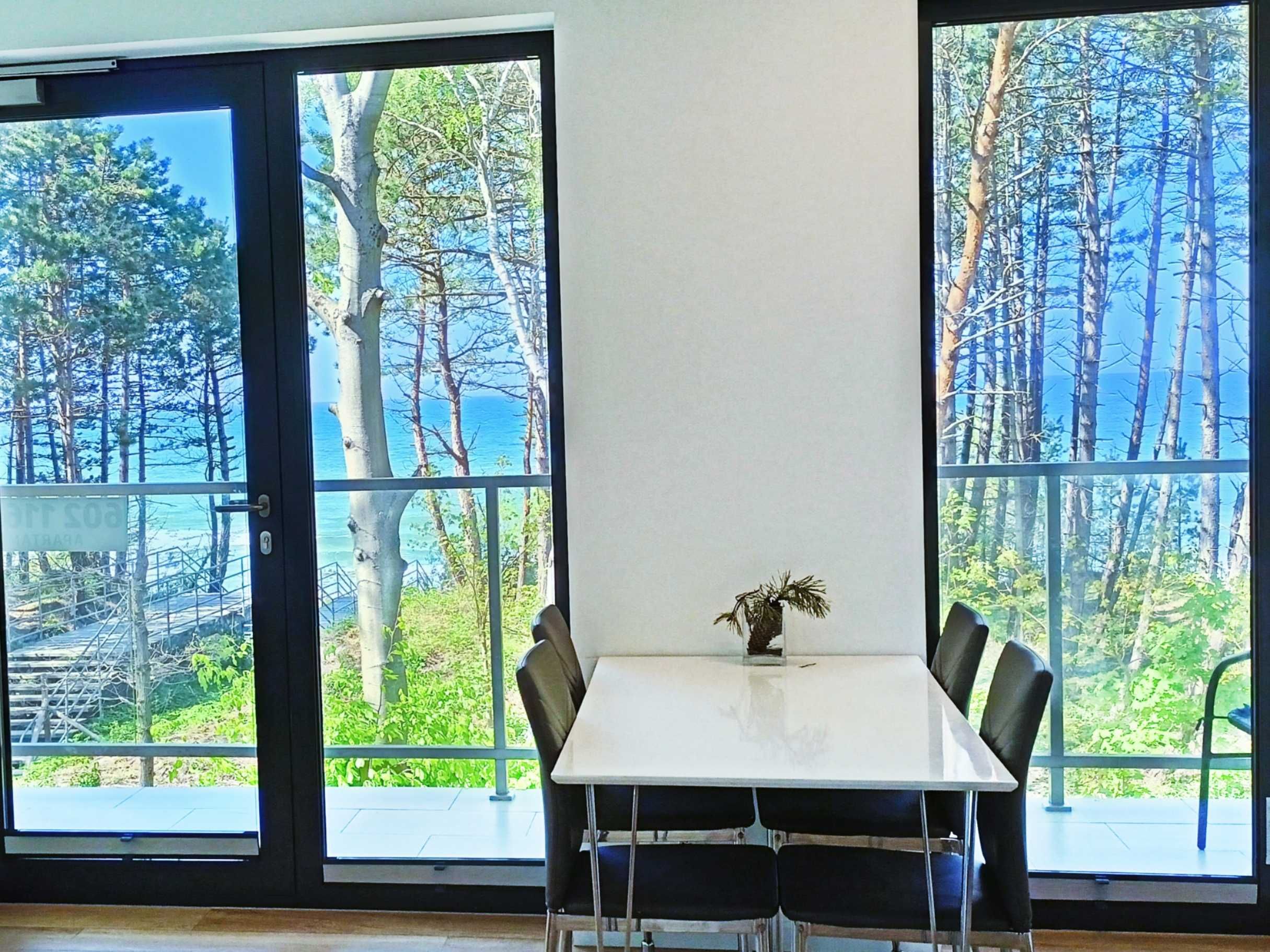 WAKACJE Na Plaży z widokiem na morze apartament sauny parking jacuzzi