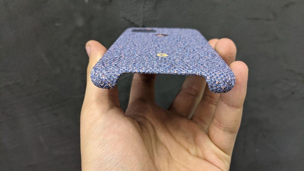 New Google Pixel 4A 5G Тканевый Чехол Blue Confetti Чохол Кейс
