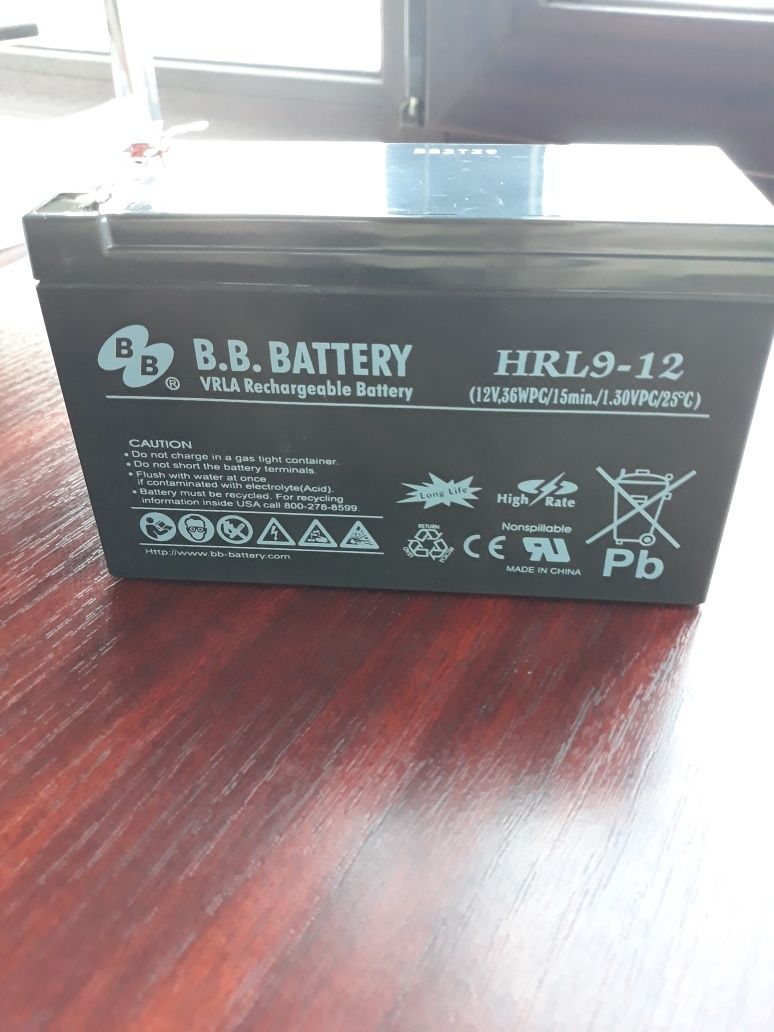 Аккумулятор BB Battery HRL 9-12 12В 9Ач