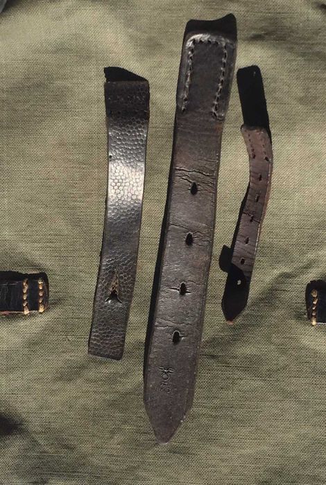 Paski Wehrmacht, LW, Kriegsmarine - ładownica, plecak, inny - 3 szt.