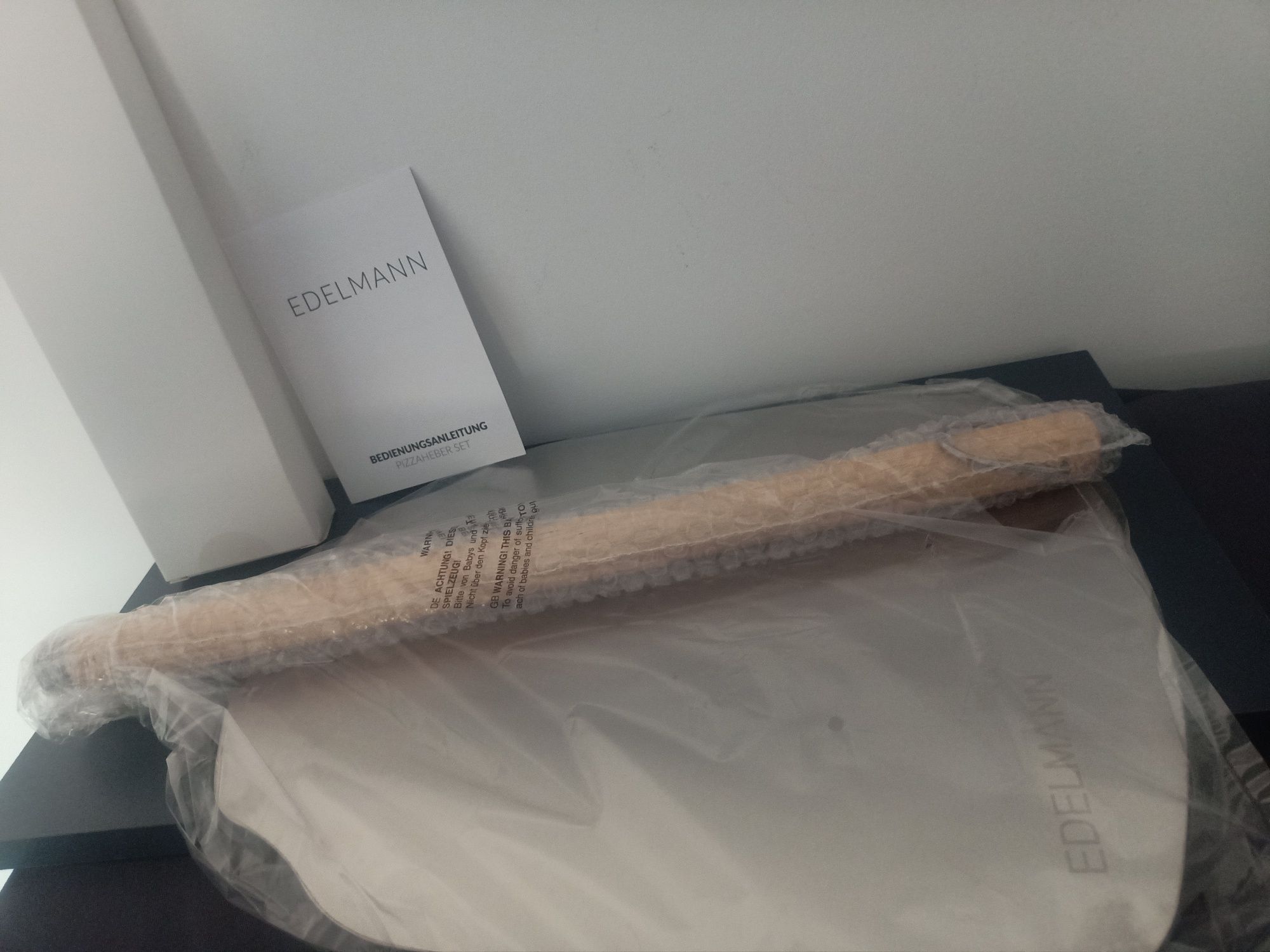 Zestaw łopatek do pizzy Edelmann Premium łopata z długą rączką pizza