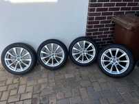 Koła / opony letnie Bridgestone 225/45R17 + felgi Borbet RE 17