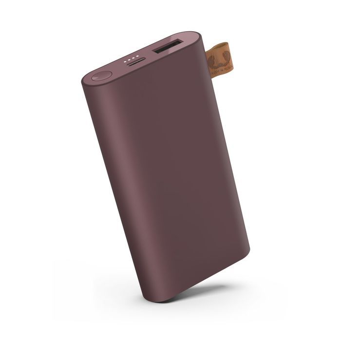 Fresh N Rebel - powerbank 6000mAh USB-C deep mauve, fioletowy - OUTLET