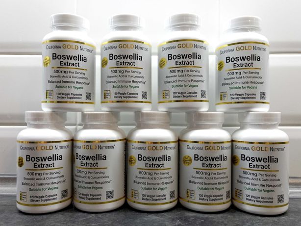 CGN, Boswellia Extract (120 капс.), босвеллия + куркумин для суставов