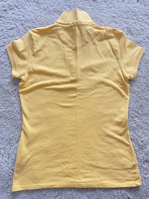Żólty polo T-shirt w idealnym stanie